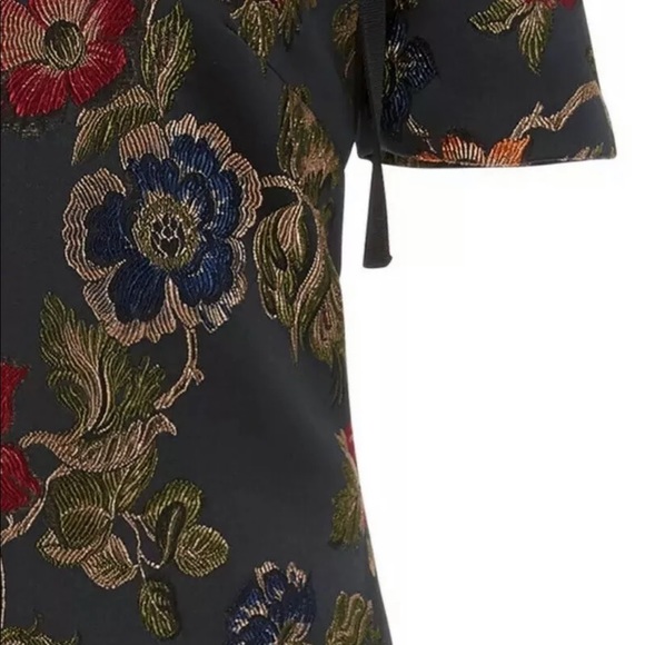 Rosetta Getty Floral Jacquard Dress size 12 - Picture 3 of 10
